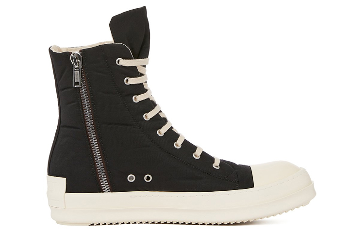 Order (W) リック オウエンス DRKSHDW ハイカット (白黒) DS02B4800MUEH3-911