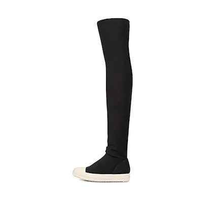 (W) Rick Owens DRKSHDW High-Top 'Black Martin'