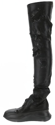 (Women) Rick Owens DRKSHDW High-Top 'Black Poly' DS02B4841SBFLS-999 Buy (Women) Rick Owens DRKSHDW High-Top 'Black Poly' DS02B4841SBFLS-999
