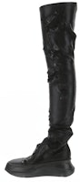 (Women) Rick Owens DRKSHDW High-Top 'Black Poly' DS02B4841SBFLS-999 (Women) Rick Owens DRKSHDW High-Top 'Black Poly' DS02B4841SBFLS-999