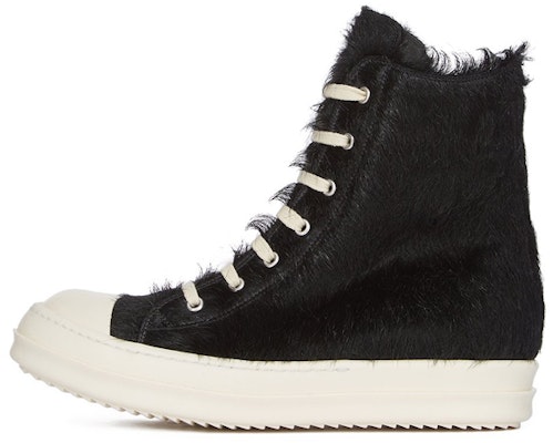 (W) Rick Owens DRKSHDW High-Top 'Pelo de Pony Negro' RP02C1890LHL9-911 Buy (W) Rick Owens DRKSHDW High-Top 'Pelo de Pony Negro' RP02C1890LHL9-911