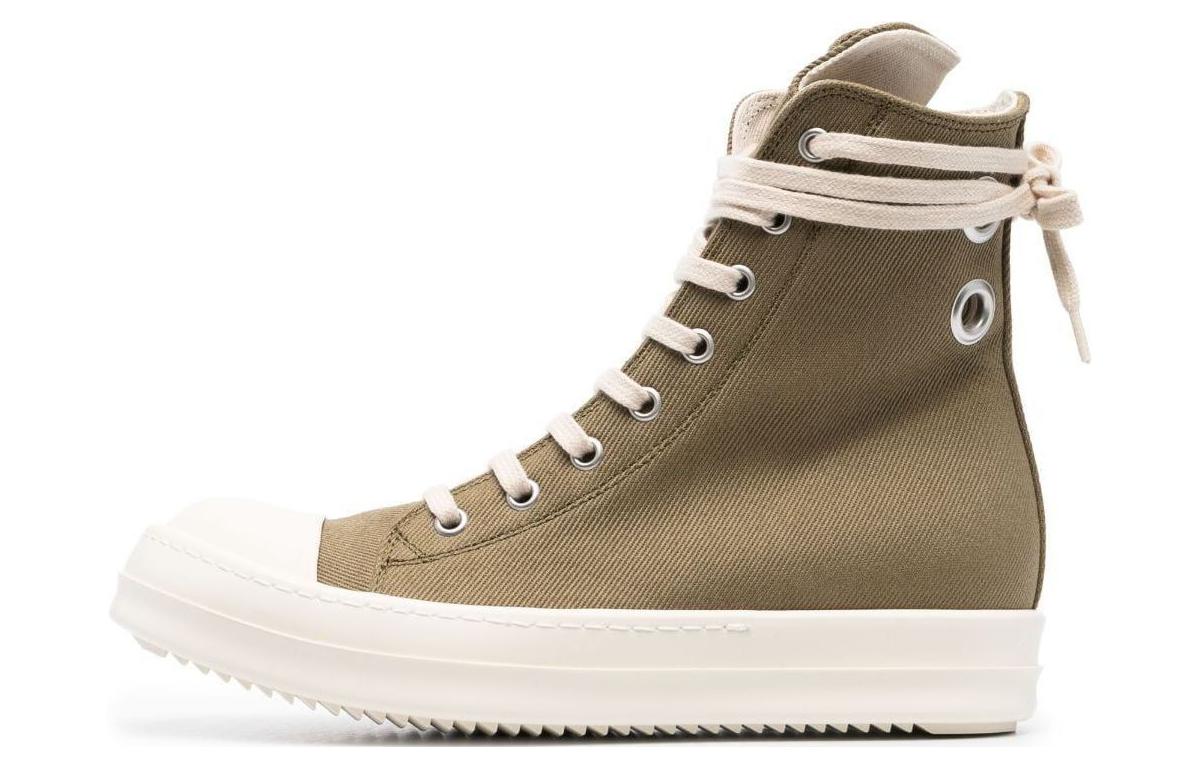 Buy (W) Rick Owens DRKSHDW Zapatillas Altas 'Verdes' DS02C5800DOES1-2511