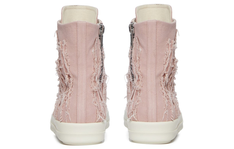 (W) Rick Owens DRKSHDW High-Top 'Pink Canvas' 圖 4