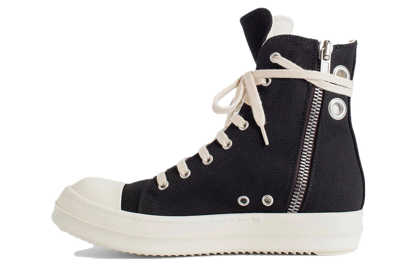 (Women) Rick Owens DRKSHDW High-Top Sneaker 'Black Denim' DS02C5800DOES1-911