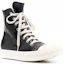 Order (W) Rick Owens DRKSHDW Hoge Sneakers met Rits ''Zwart'' DS21S2800HDLQP911
