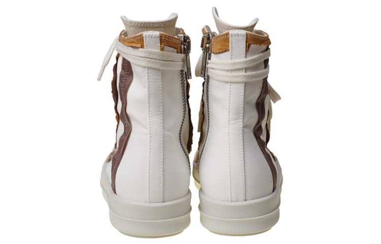 (W) Rick Owens DRKSHDW High-Top Sneakers 'White' 圖 4
