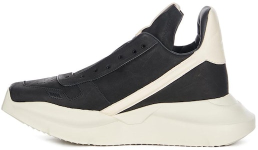 瑞克·歐文斯(RICK OWENS)/RO 皮革 圓頭套穿 低幫 休閒鞋 女款 黑色 Buy 瑞克·歐文斯(RICK OWENS)/RO 皮革 圓頭套穿 低幫 休閒鞋 女款 黑色