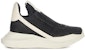 (W) Rick Owens DRKSHDW Rendah 'Slip-On Hitam' RO02C1814LWNLPO-9191