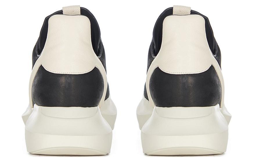 Shop (W) Rick Owens DRKSHDW Slip-On Hitam Low RO02C1814LWNLPO-9191