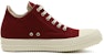 (W) Rick Owens DRKSHDW Low 'Gigi Jerung Merah' DS20F1802TWP-931