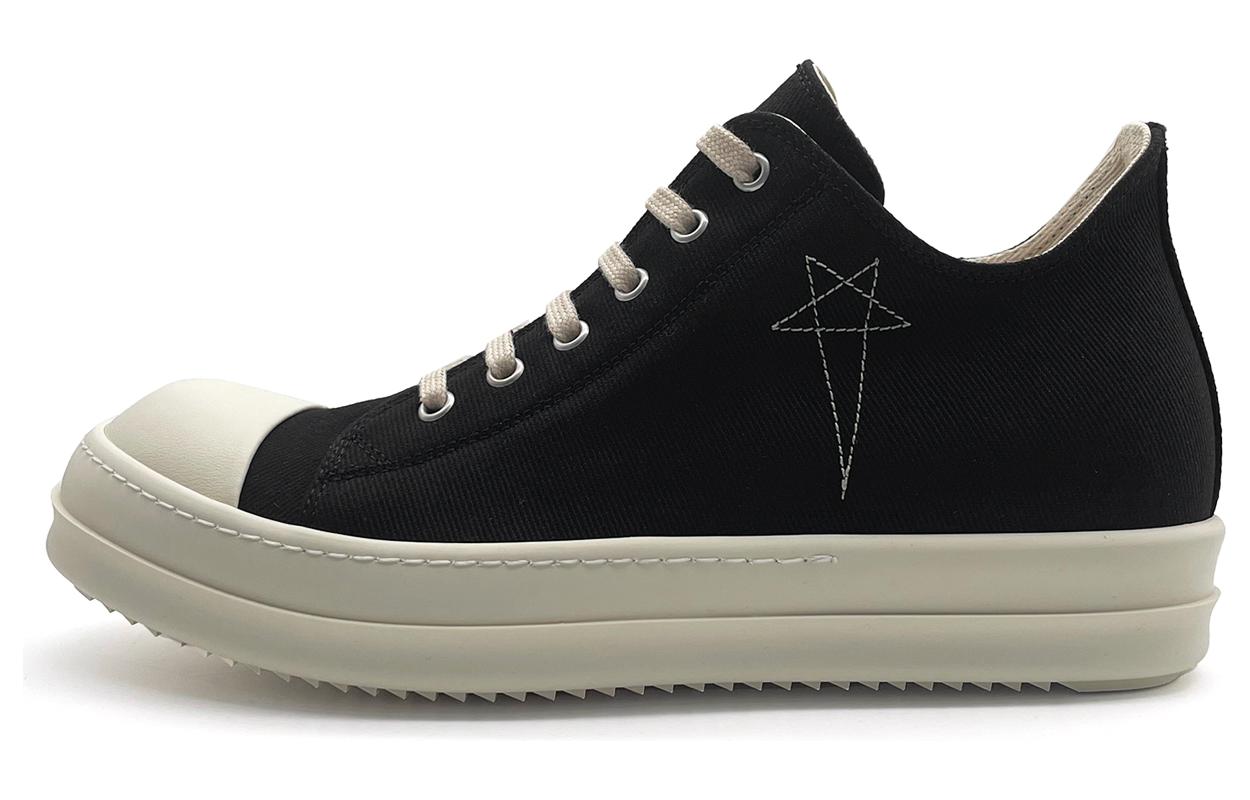 Buy (W) リックオウエンス DRKSHDW ローカット ブラック DS02C5802DOEM9-9811