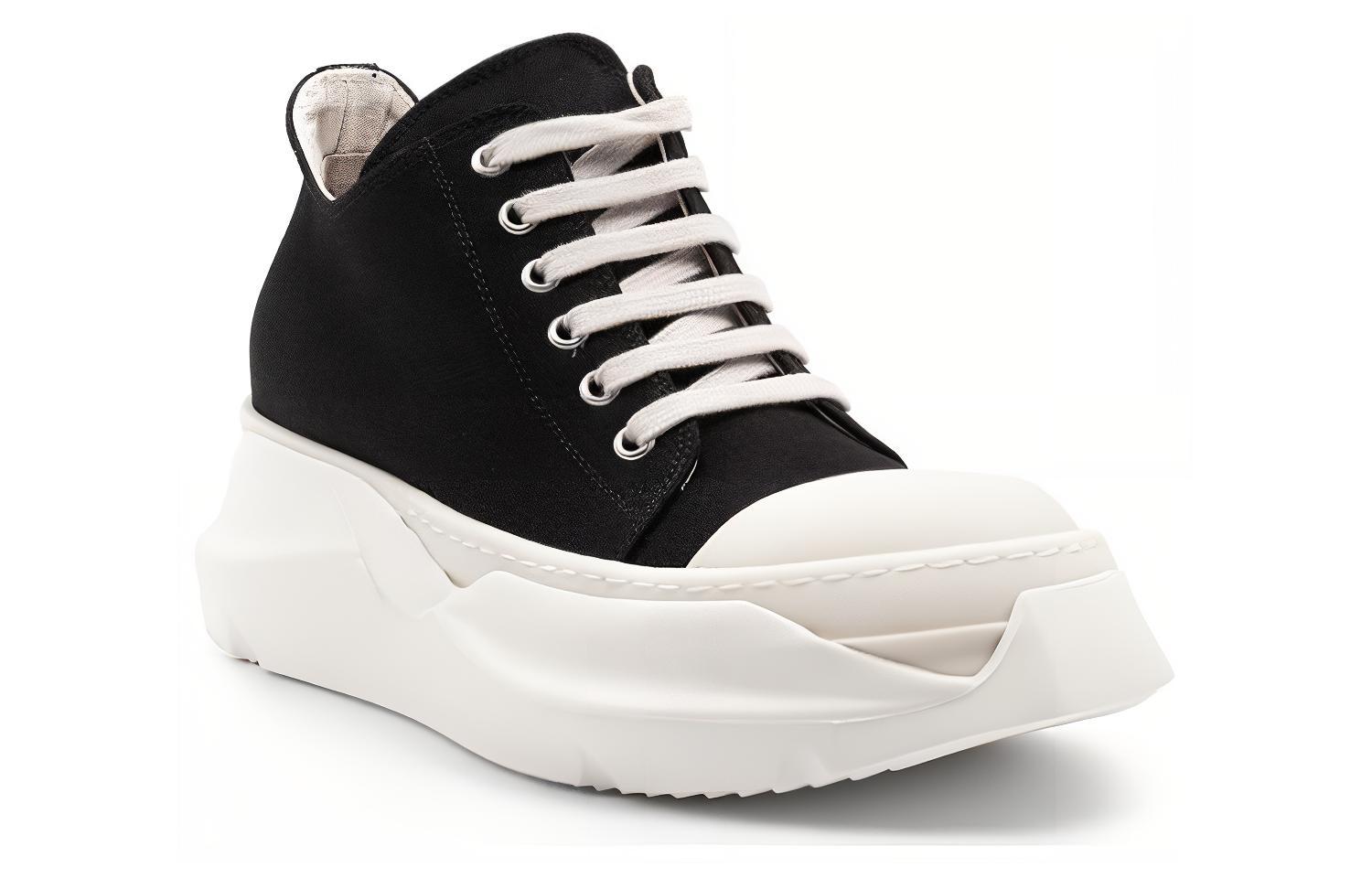 (W) Rick Owens DRKSHDW Low Top 'CMFT Thick Sole Black' 圖 3