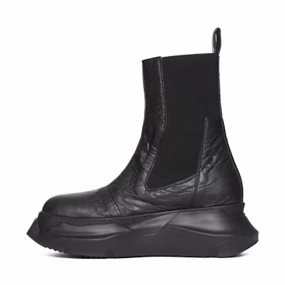 (W) Rick Owens DRKSHDW Luxor Beatle Abstract Boot 'Black'