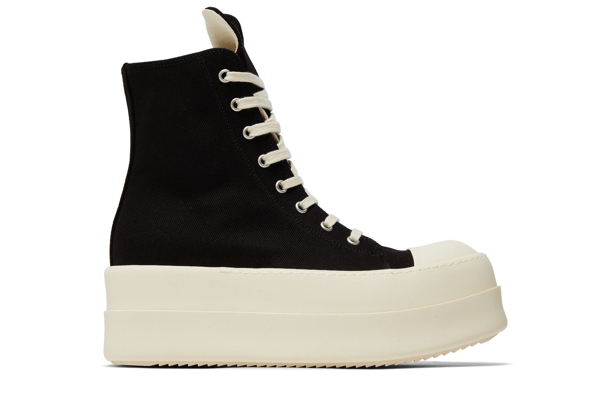 (Women) Rick Owens DRKSHDW Luxor Double Bumper High 'Black Milk' DS02C5831-DO-911