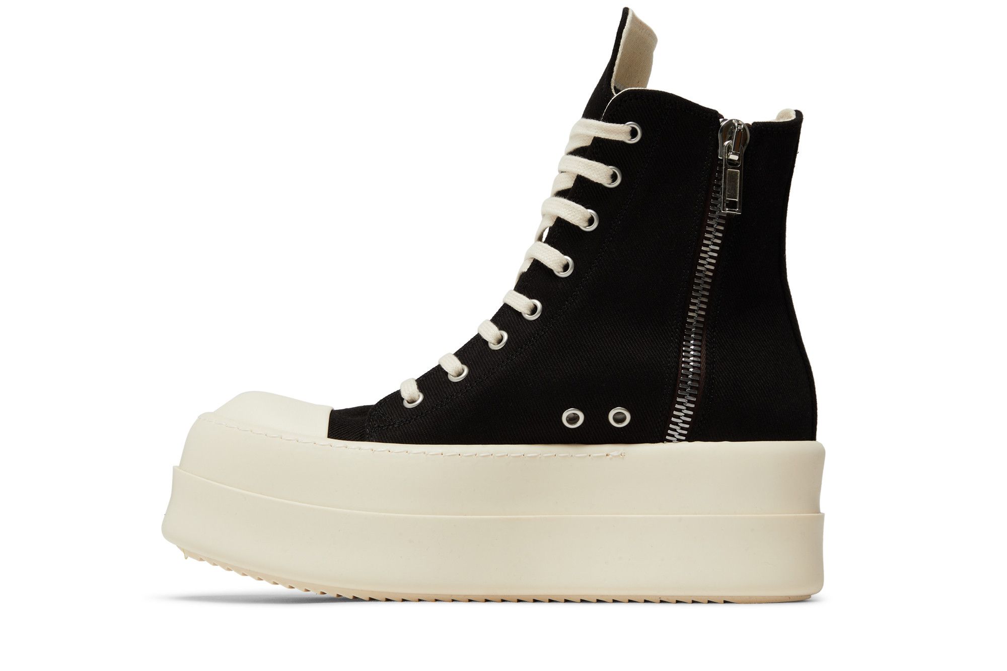 Shop (W) Rick Owens DRKSHDW Luxor Double Bumper High ''Nero Latte'' DS02C5831-DO-911