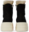 Sizing (W) Rick Owens DRKSHDW Luxor Double Bumper High ''Nero Latte'' DS02C5831-DO-911