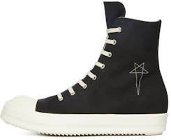 (Women) Rick Owens DRKSHDW Luxor High Pentagram Black Pearl DS02C5800DOEM9-9811 (Women) Rick Owens DRKSHDW Luxor High Pentagram Black Pearl DS02C5800DOEM9-9811