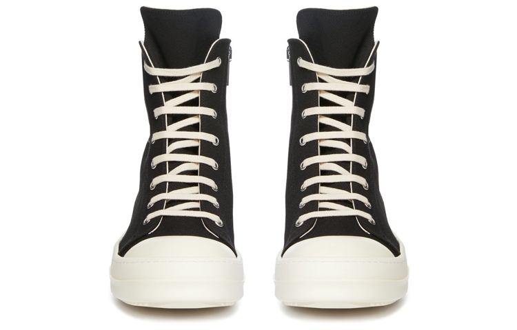 Lookbook (W) Rick Owens DRKSHDW Sepatu Tinggi Pentagram Mutiara Hitam Luxor DS02C5800DOEM9-9811