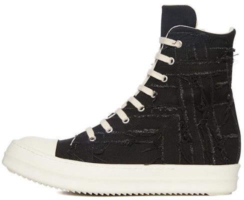 (Women) Rick Owens DRKSHDW Luxor Slashed High 'Black Milk' DS02C5807-SLASH-911 Buy (Women) Rick Owens DRKSHDW Luxor Slashed High 'Black Milk' DS02C5807-SLASH-911