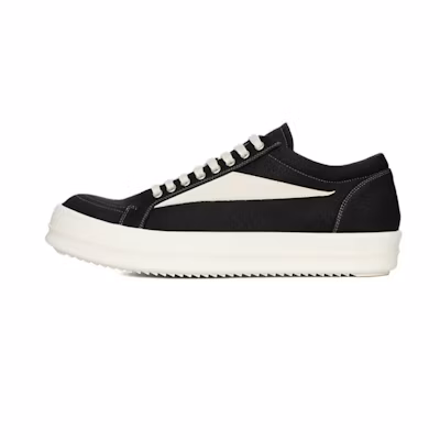 (W) Rick Owens DRKSHDW Luxor Vintage Low 'Black Milk'