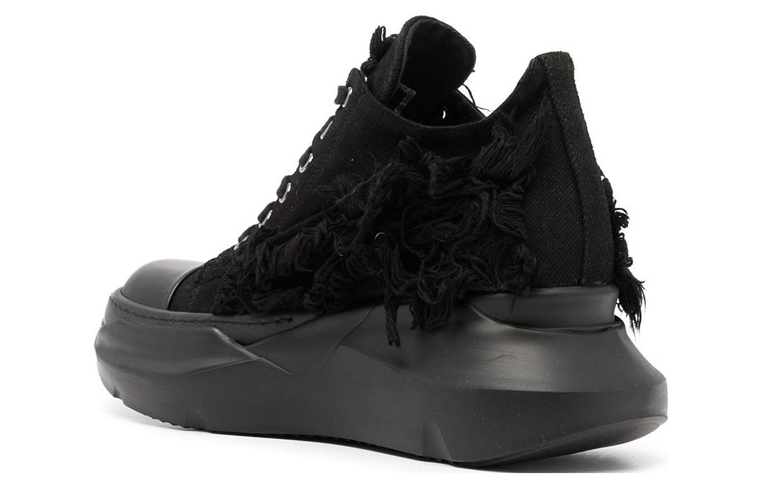 Shop (W) Rick Owens DRKSHDW Mid-Top 'Comodidad Ligera Negra' DS02A3842BD-9999
