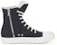 (W) Rick Owens DRKSHDW Phlegethon High 'Black Milk' Hitam. DS21S2801-CNP-911