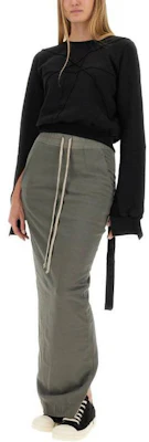 (W) Rick Owens DRKSHDW 不對稱長袖圓領衛衣 DS02C5223FET1-09 Shop (W) Rick Owens DRKSHDW 不對稱長袖圓領衛衣 DS02C5223FET1-09