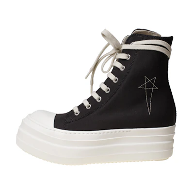(W) Rick Owens DRKSHDW Platform 'Black Star'