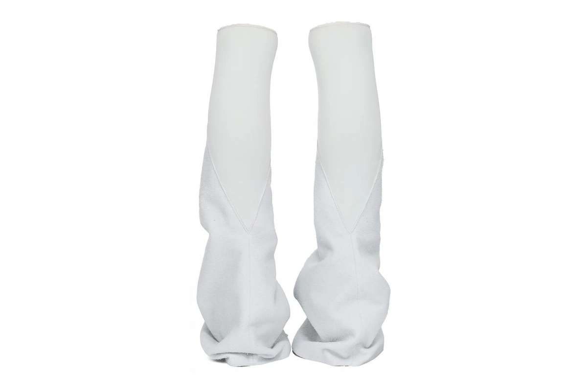 (Women) Rick Owens DRKSHDW PU 'Grey High-Top Ramones'