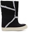 Order (W) Rick Owens DRKSHDW Puffer Boot 'Lengan Kain Hitam' DS02A3819MU-91