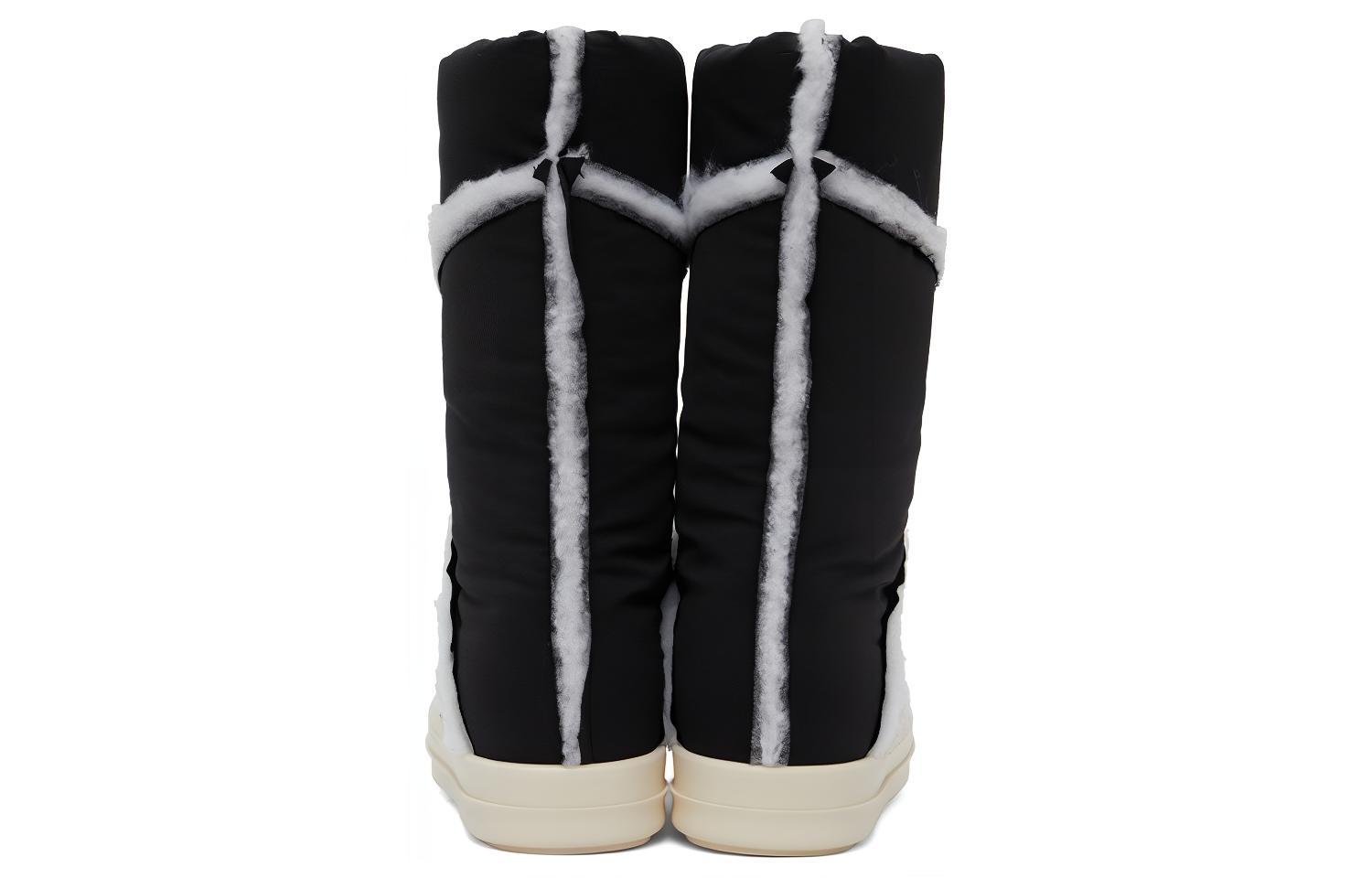 Shop (W) Bota Acolchada Rick Owens DRKSHDW 'Manga de Tela Negra' DS02A3819MU-91