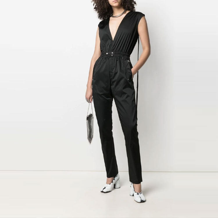 Lookbook (W) Rick Owens DRKSHDW 无袖连体裤 黑色单色款 DS21S2526TAR-09