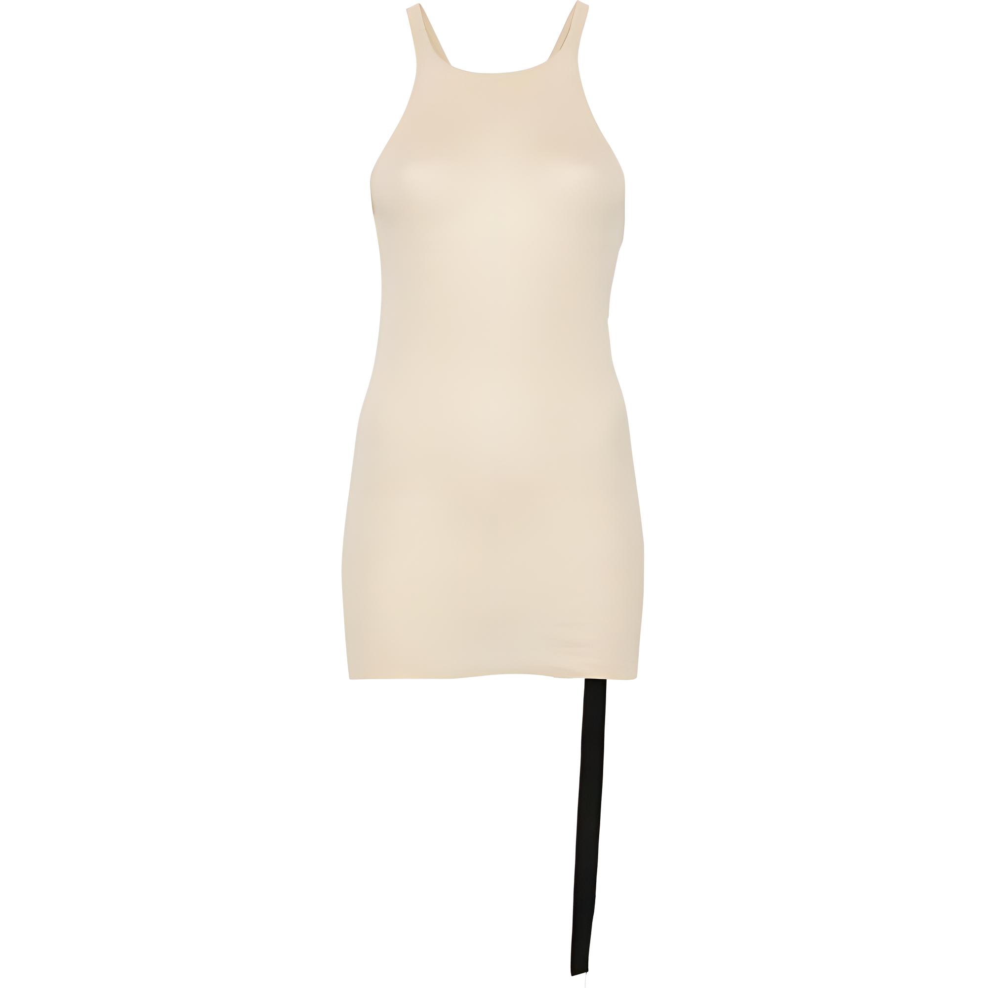 (Women) Rick Owens DRKSHDW Sleeveless Slim Fit Tank Top Beige DS01D1119BH-08
