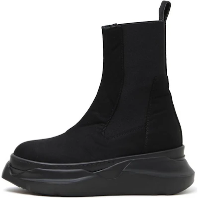 (Women) Rick Owens DRKSHDW Slip-On Chelsea Boot 'Black Fabric' DS02A3846TWC-999 Buy (Women) Rick Owens DRKSHDW Slip-On Chelsea Boot 'Black Fabric' DS02A3846TWC-999