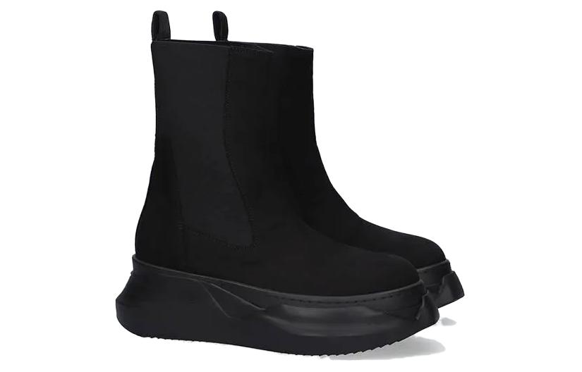 Order (Women) Rick Owens DRKSHDW Slip-On Chelsea Boot 'Black Fabric' DS02A3846TWC-999