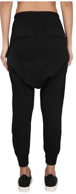 (Women) Rick Owens DRKSHDW SS23 Black Drawstring Jogger Pants. DS01C6330-RN09 Lookbook (Women) Rick Owens DRKSHDW SS23 Black Drawstring Jogger Pants. DS01C6330-RN09