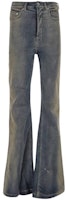 (Women) Rick Owens DRKSHDW SS23 Dirty Wash Flared Jeans Women’s Gray DS01C6311SDMPDE-38D (Women) Rick Owens DRKSHDW SS23 Dirty Wash Flared Jeans Women’s Gray DS01C6311SDMPDE-38D