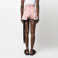 Shop (W) Rick Owens DRKSHDW SS23 粉色高腰原邊牛仔短褲 女款 DS01C6313SDO-63