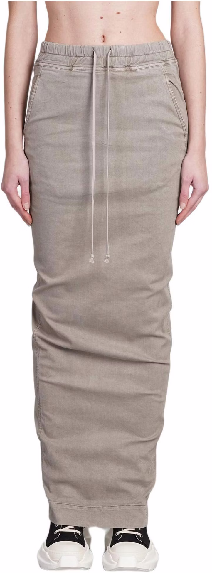 women-rick-owens-drkshdw-ss-24-slim-fit-elastic-long-skirt-grey-casual-wear-ds-01-d1332-scf-08