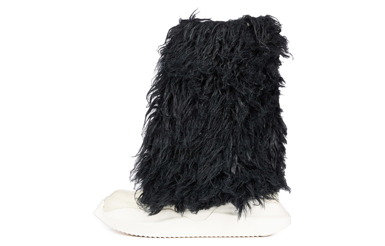 (Women) Rick Owens DRKSHDW Strobe 'Black Faux Fur' DS02B4814FF-911