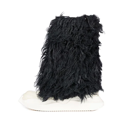 (W) Rick Owens DRKSHDW Strobe 'Black Faux Fur'