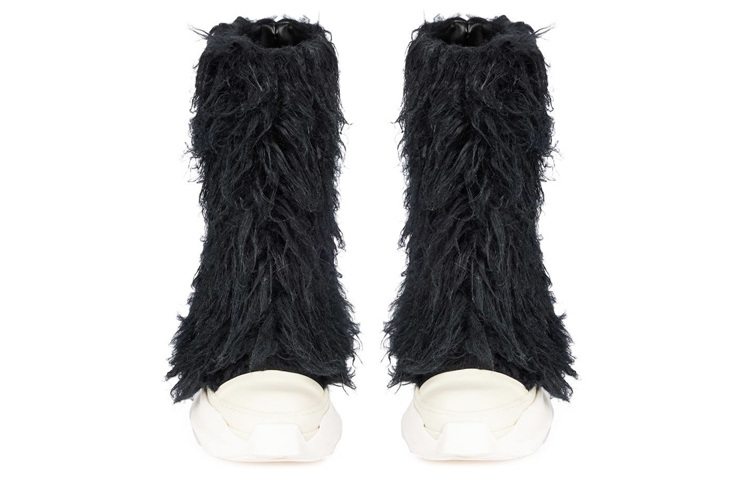 Lookbook (W) Rick Owens DRKSHDW Strobe 'Bulu Palsu Hitam' DS02B4814FF-911