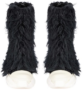 (W) リック オウエンス DRKSHDW ストローブ フェイクファー (ブラック) DS02B4814FF-911 Lookbook (W) リック オウエンス DRKSHDW ストローブ フェイクファー (ブラック) DS02B4814FF-911