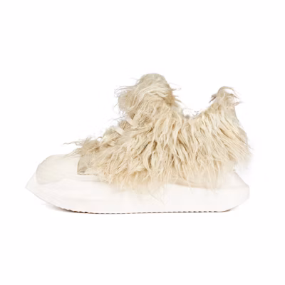 (W) Rick Owens DRKSHDW Strobe Abstract Low 'Pearl Milk'