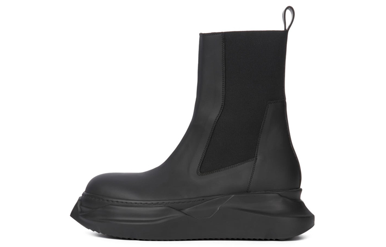 (W) Rick Owens DRKSHDW Strobe Beatle Abstract Boots 'Black'