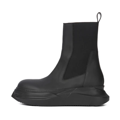 (W) Rick Owens DRKSHDW Strobe Beatle Abstract Boots 'Black'