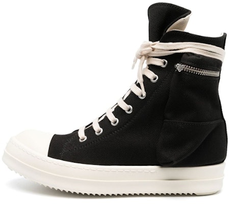 (Women) Rick Owens DRKSHDW Strobe Cotton Denim Cargo High 'Black Milk' DS02B4801-DQ-911 Buy (Women) Rick Owens DRKSHDW Strobe Cotton Denim Cargo High 'Black Milk' DS02B4801-DQ-911