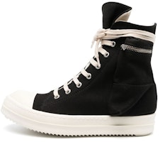 (Women) Rick Owens DRKSHDW Strobe Cotton Denim Cargo High 'Black Milk' DS02B4801-DQ-911 (Women) Rick Owens DRKSHDW Strobe Cotton Denim Cargo High 'Black Milk' DS02B4801-DQ-911