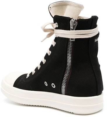 (Women) Rick Owens DRKSHDW Strobe Cotton Denim Cargo High 'Black Milk' DS02B4801-DQ-911 Lookbook (Women) Rick Owens DRKSHDW Strobe Cotton Denim Cargo High 'Black Milk' DS02B4801-DQ-911