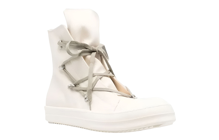 (W) Rick Owens DRKSHDW Strobe Cotton Denim Hexa High 'Natural Milk' 圖 2